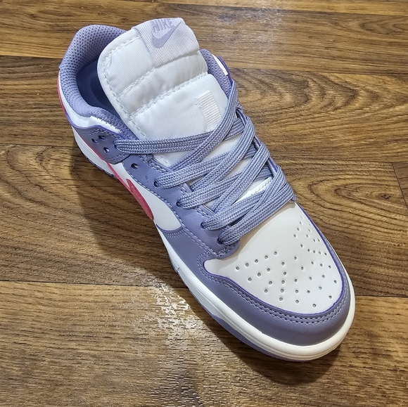 Nike Dunk Low Indigo Haze Coral Chalk Pink Purple - Picture 2 of 9